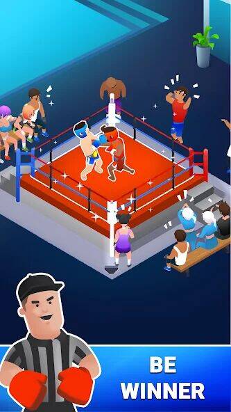 Скачать взломанную Boxing Gym Tycoon 3D:Idle Game [Мод меню] MOD apk на Андроид