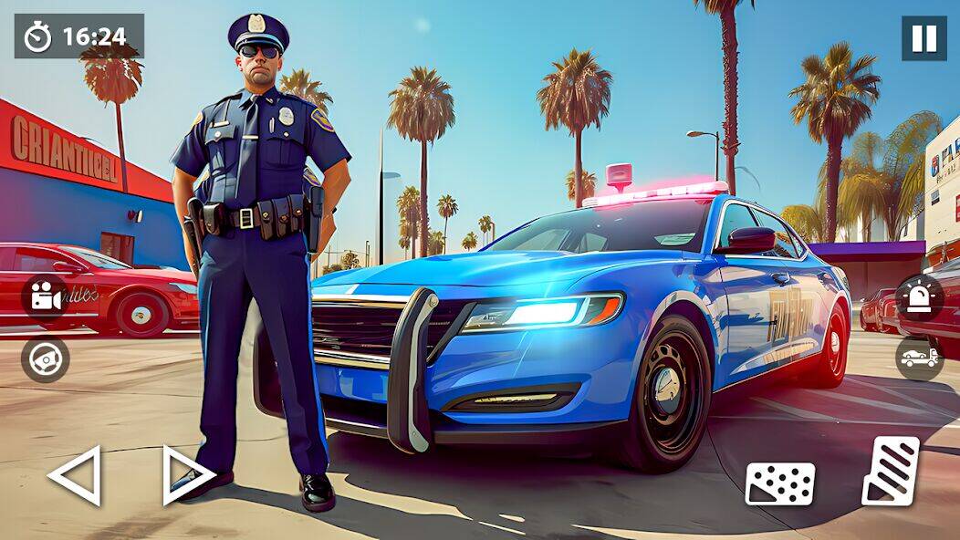 Скачать взломанную US Police Car Transporter Game [Мод меню] MOD apk на Андроид