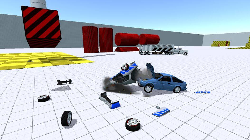 Скачать взломанную Car Destruction Simulator 3D [Много денег] MOD apk на Андроид