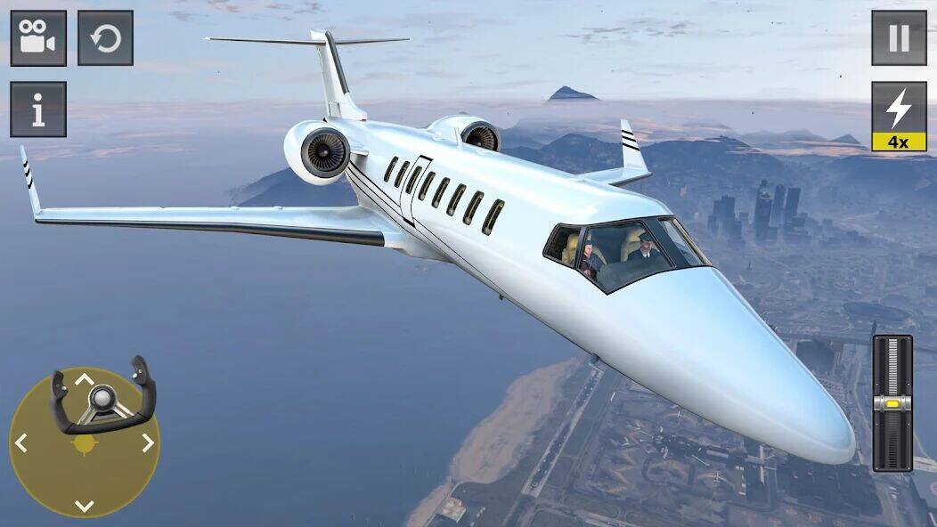 Скачать взломанную Flight Simulator - Plane Games [Мод меню] MOD apk на Андроид