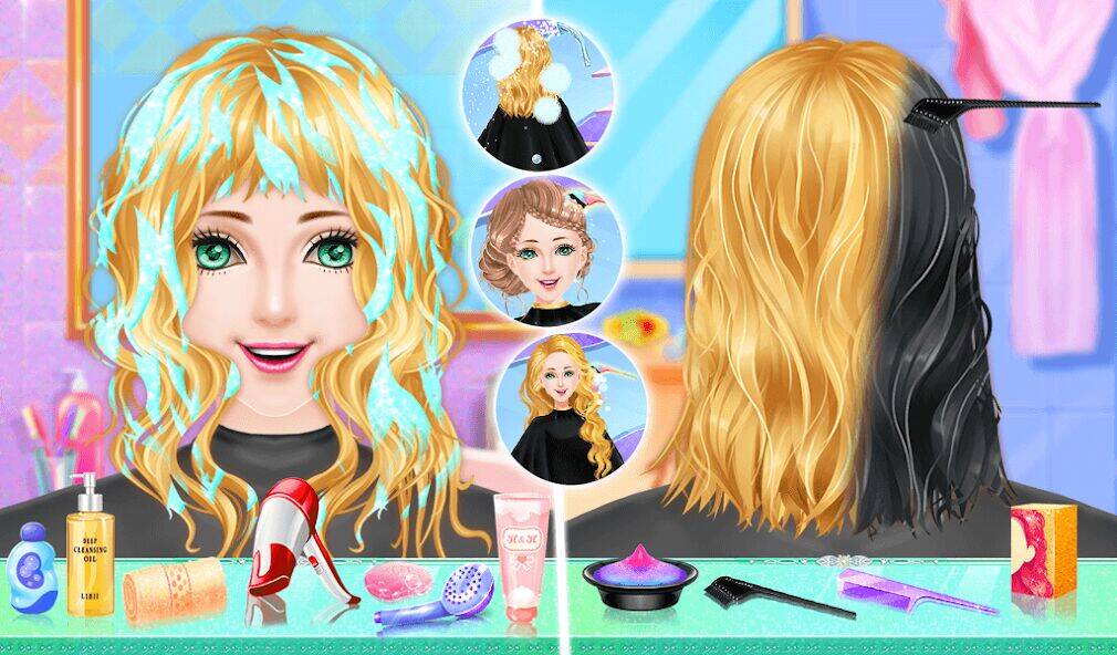 Скачать взломанную Doll makeup games for girls [Мод меню] MOD apk на Андроид