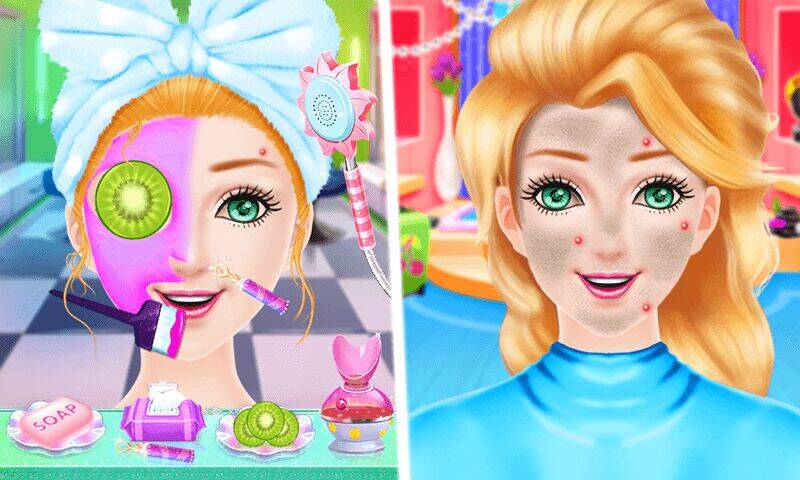 Скачать взломанную Doll makeup games for girls [Мод меню] MOD apk на Андроид