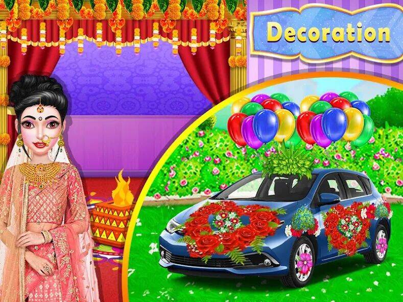 Скачать взломанную Stylist Fashion Indian Wedding [Много денег] MOD apk на Андроид