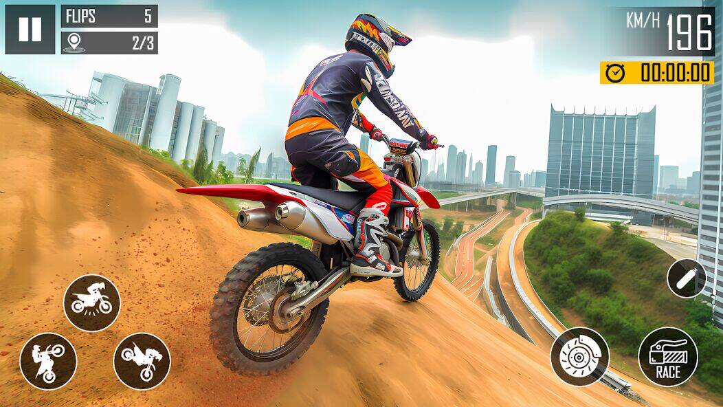 Скачать взломанную Ultimate Bike Stunt: Bike Game [Много монет] MOD apk на Андроид