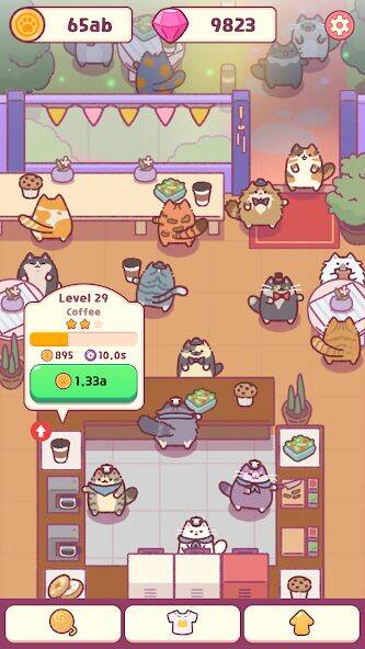 Скачать взломанную Cat Snack Bar : Cat Food Games [Много монет] MOD apk на Андроид