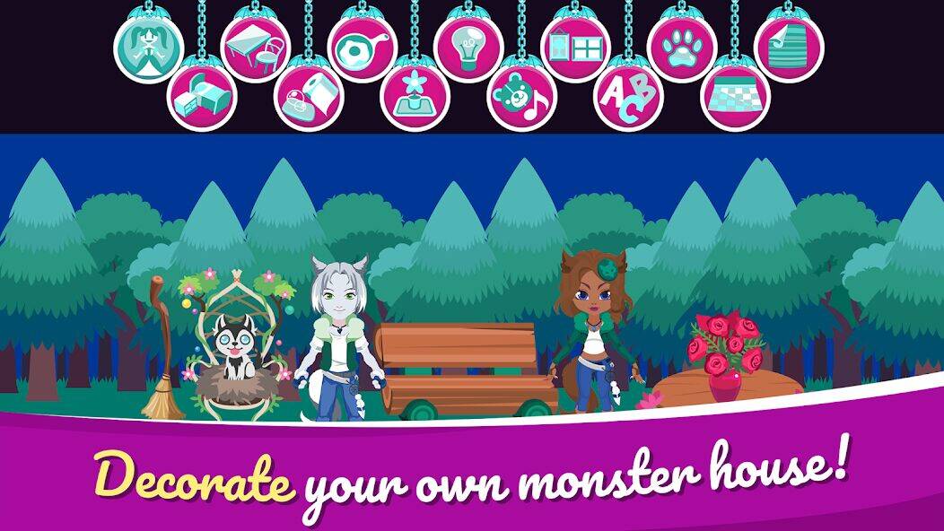 Скачать взломанную My Monster House: Doll Games [Мод меню] MOD apk на Андроид