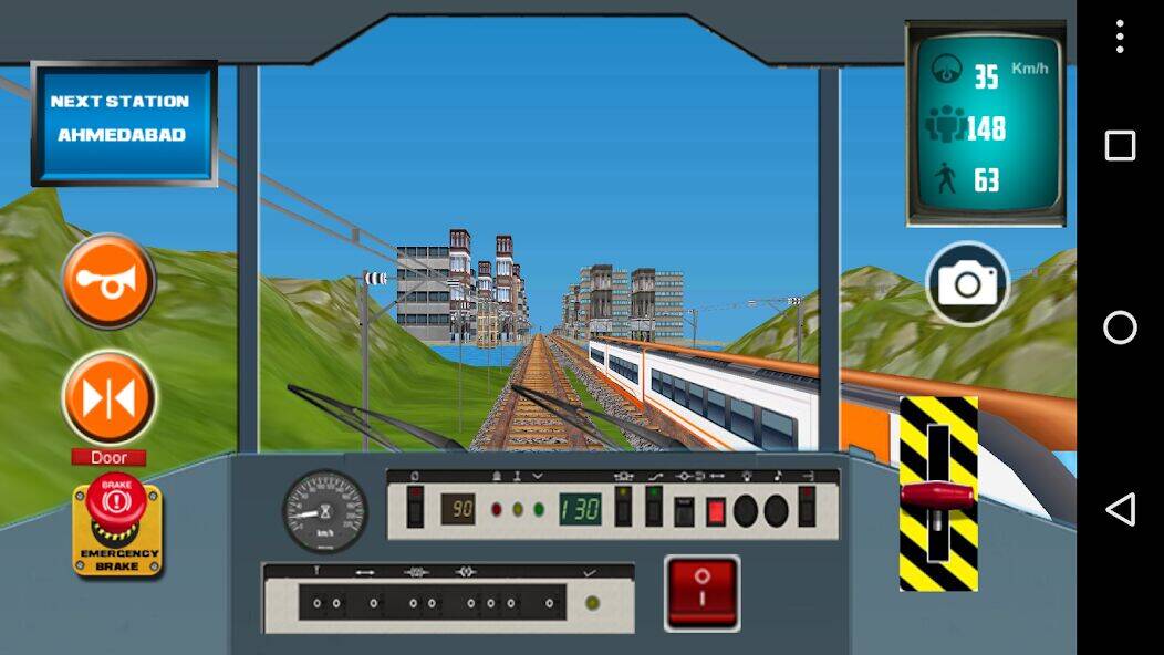 Скачать взломанную Metro Train Simulator 2023 [Много монет] MOD apk на Андроид