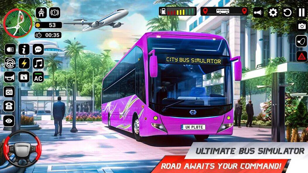 Скачать взломанную Ultimate Bus Driving Simulator [Много монет] MOD apk на Андроид