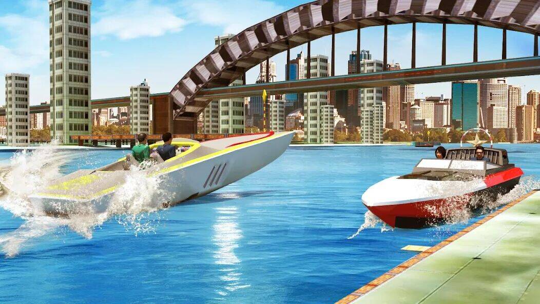 Скачать взломанную Boat Simulator Games [Много денег] MOD apk на Андроид