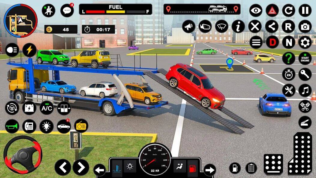 Скачать взломанную Офлайн игры про грузовики 3D [Много монет] MOD apk на Андроид