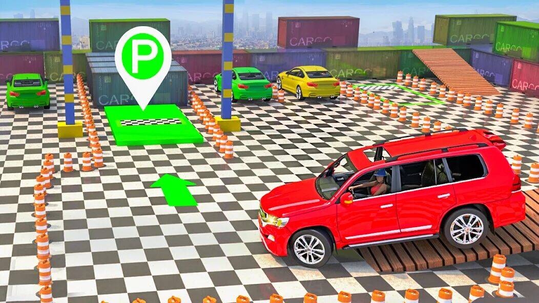 Скачать взломанную Автомобильные игры 3d Парковка [Бесплатные покупки] MOD apk на Андроид