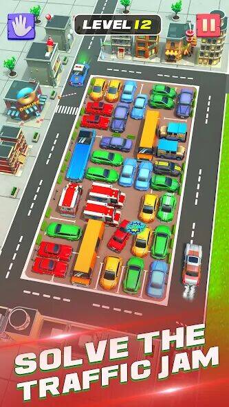 Скачать взломанную Parking Jam Unblock: Car Games [Много денег] MOD apk на Андроид