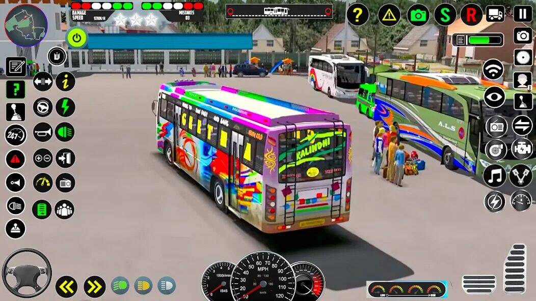 Скачать взломанную современная автобусная игра [Много монет] MOD apk на Андроид