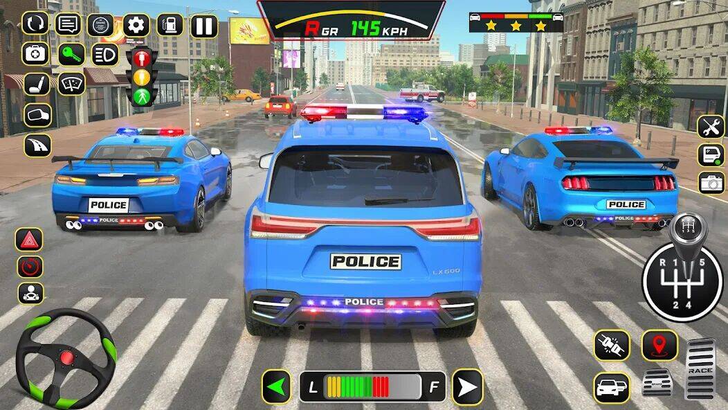 Скачать взломанную Police Car Driving School Game [Бесплатные покупки] MOD apk на Андроид