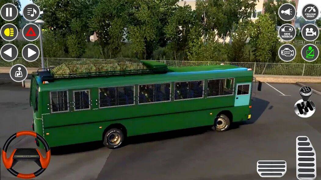 Скачать взломанную нас военный автобус игра 3d [Бесплатные покупки] MOD apk на Андроид