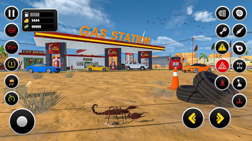 Скачать взломанную бензин Gas Station Simulator [Много денег] MOD apk на Андроид