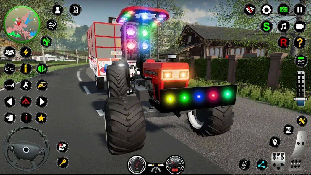 Скачать взломанную Индийская тракторная игра 3D [Мод меню] MOD apk на Андроид