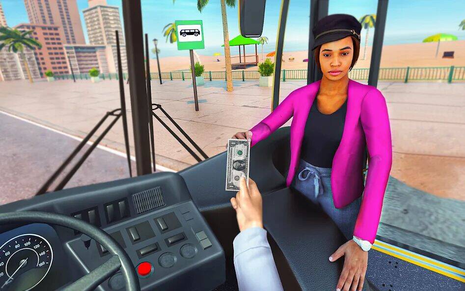 Скачать взломанную City Bus Simulator: Transport [Бесплатные покупки] MOD apk на Андроид