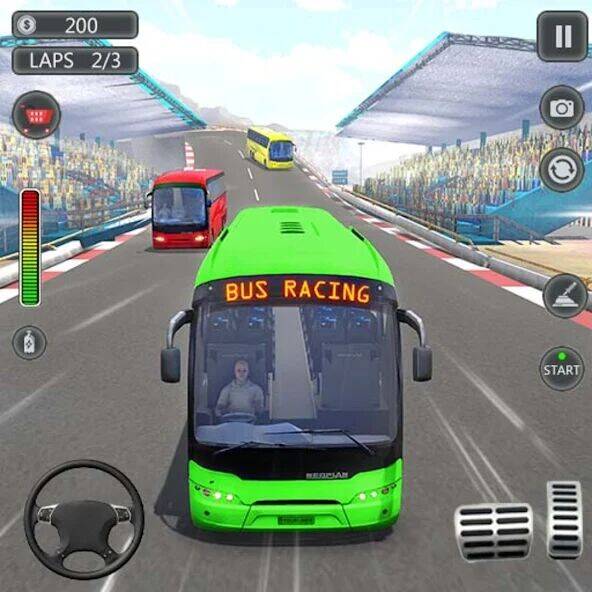 Скачать взломанную Coach Bus Games: Bus Simulator [Бесплатные покупки] MOD apk на Андроид