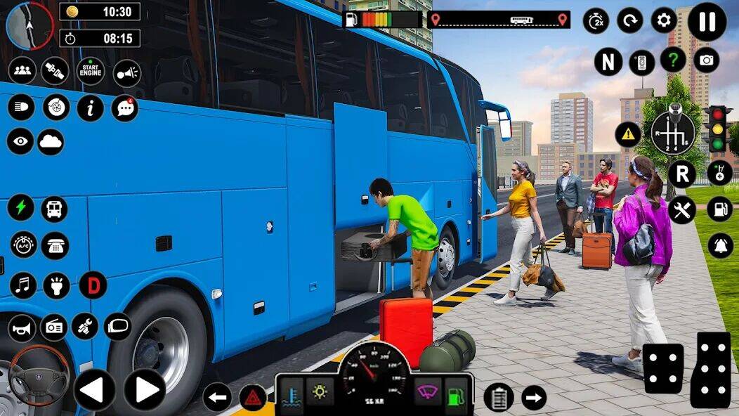 Скачать взломанную Coach Bus Games: Bus Simulator [Бесплатные покупки] MOD apk на Андроид