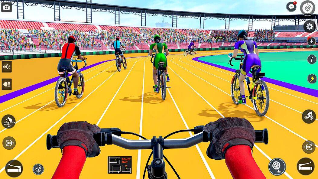 Скачать взломанную BMX Cycle Race 3d Cycle Games [Много денег] MOD apk на Андроид