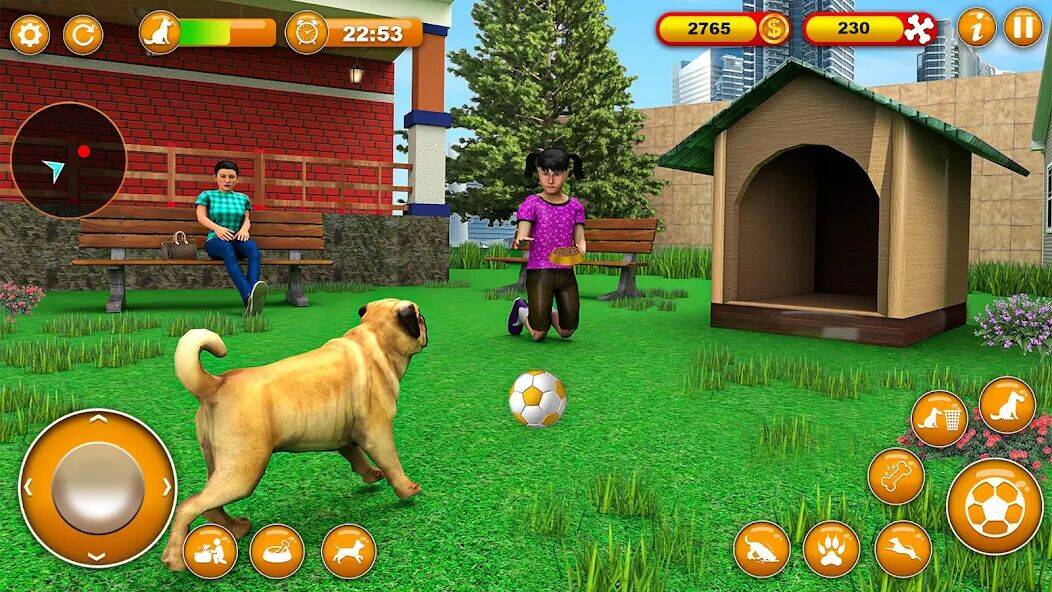 Скачать взломанную Виртуальный симулятор собачьей [Мод меню] MOD apk на Андроид
