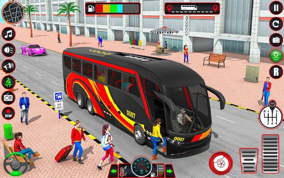Скачать взломанную City Bus Simulator 3D Bus Game [Мод меню] MOD apk на Андроид