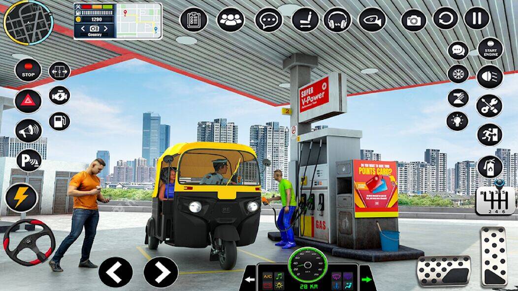Скачать взломанную Tuk Tuk Auto Rickshaw Games 3D [Мод меню] MOD apk на Андроид