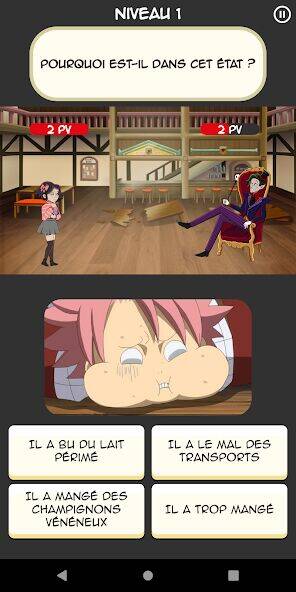 Скачать взломанную Anigmé - Quizz Anime et Manga [Мод меню] MOD apk на Андроид