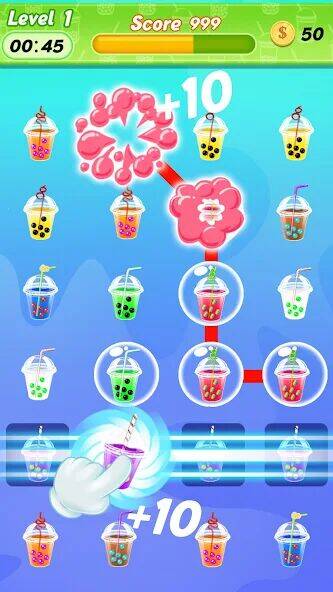 Скачать взломанную Bubble Tea Match Puzzle [Мод меню] MOD apk на Андроид