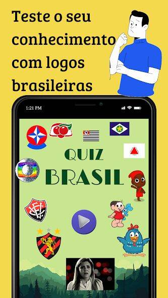 Скачать взломанную Quiz Brasil [Много монет] MOD apk на Андроид