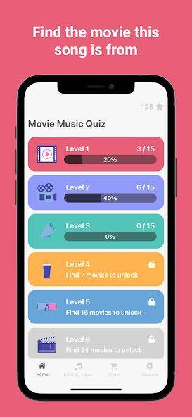 Скачать взломанную Movie Music Quiz - Blindtest [Много монет] MOD apk на Андроид