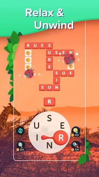 Скачать взломанную Puzzlescapes Word Search Games [Бесплатные покупки] MOD apk на Андроид