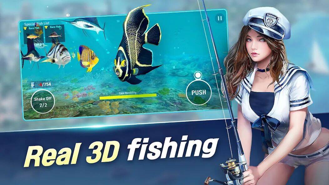 Скачать взломанную World Fishing Championship [Бесплатные покупки] MOD apk на Андроид