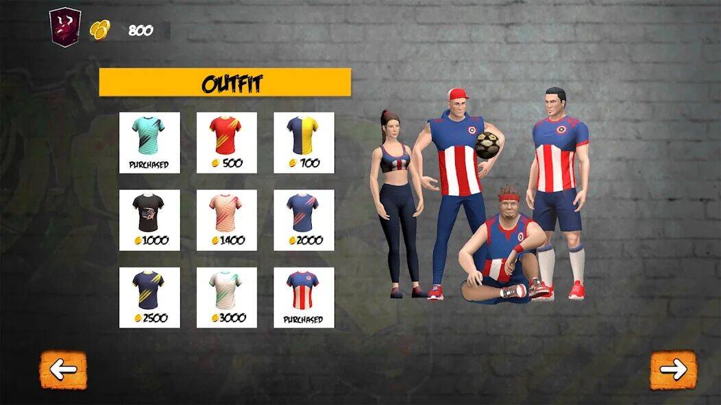 Скачать взломанную Street Football: Futsal Games [Мод меню] MOD apk на Андроид