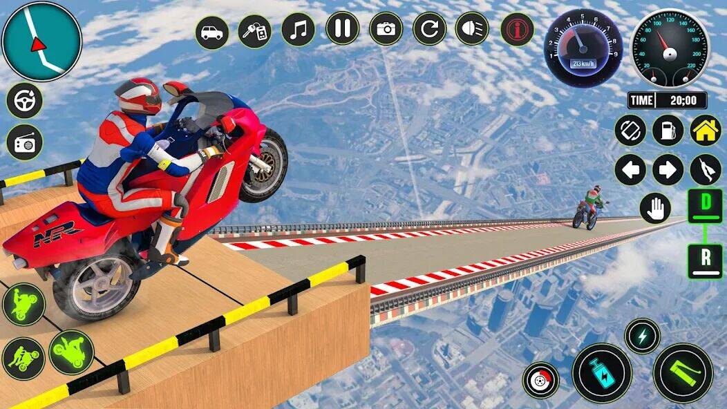 Скачать взломанную GT Bike Racing Game Moto Stunt [Мод меню] MOD apk на Андроид