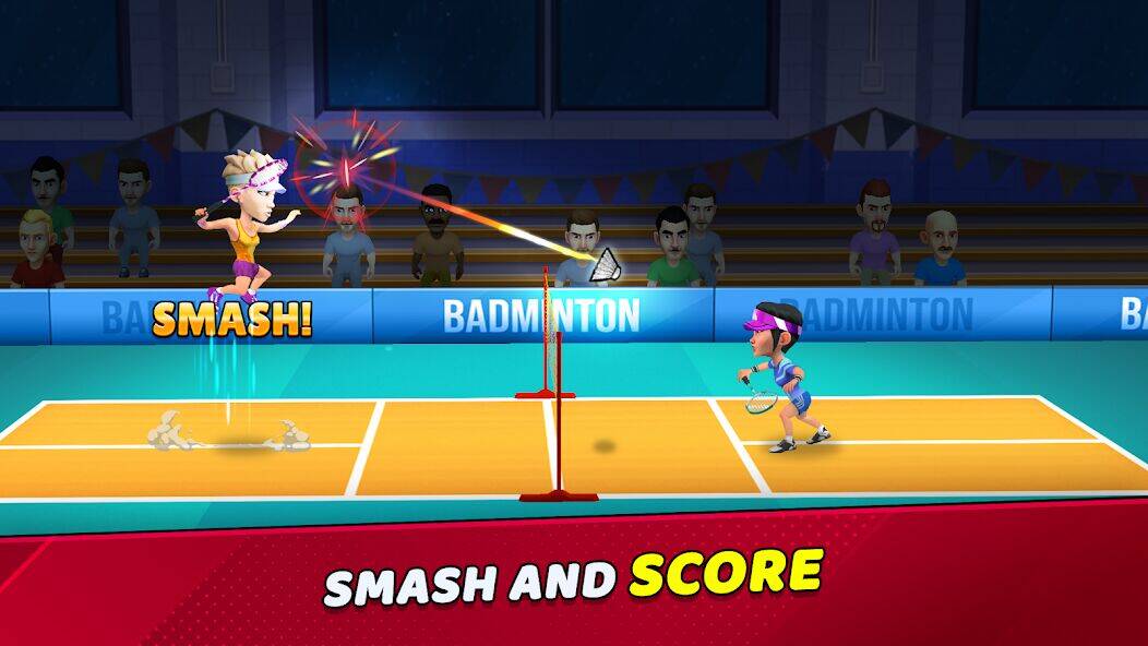 Скачать взломанную Badminton Clash 3D [Мод меню] MOD apk на Андроид