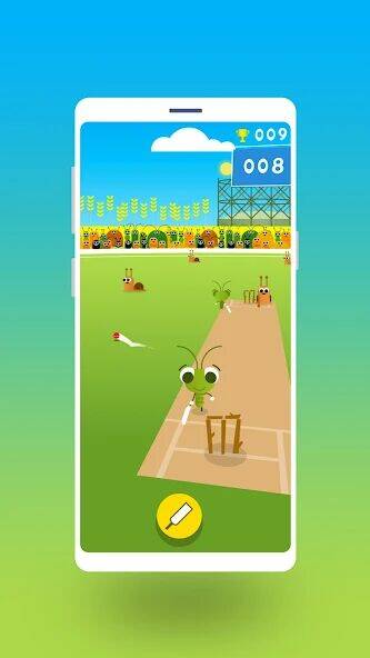 Скачать взломанную Cric Game - Doodle Cricket [Мод меню] MOD apk на Андроид