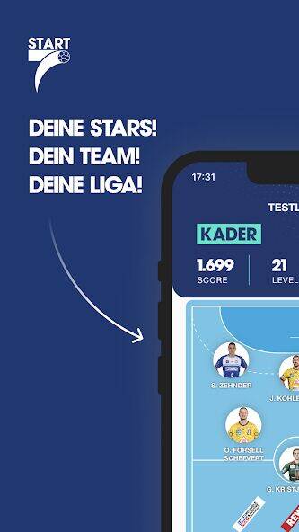 Скачать взломанную START7 - Der Handball Manager [Бесплатные покупки] MOD apk на Андроид