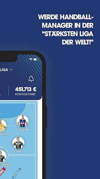 Скачать взломанную START7 - Der Handball Manager [Бесплатные покупки] MOD apk на Андроид