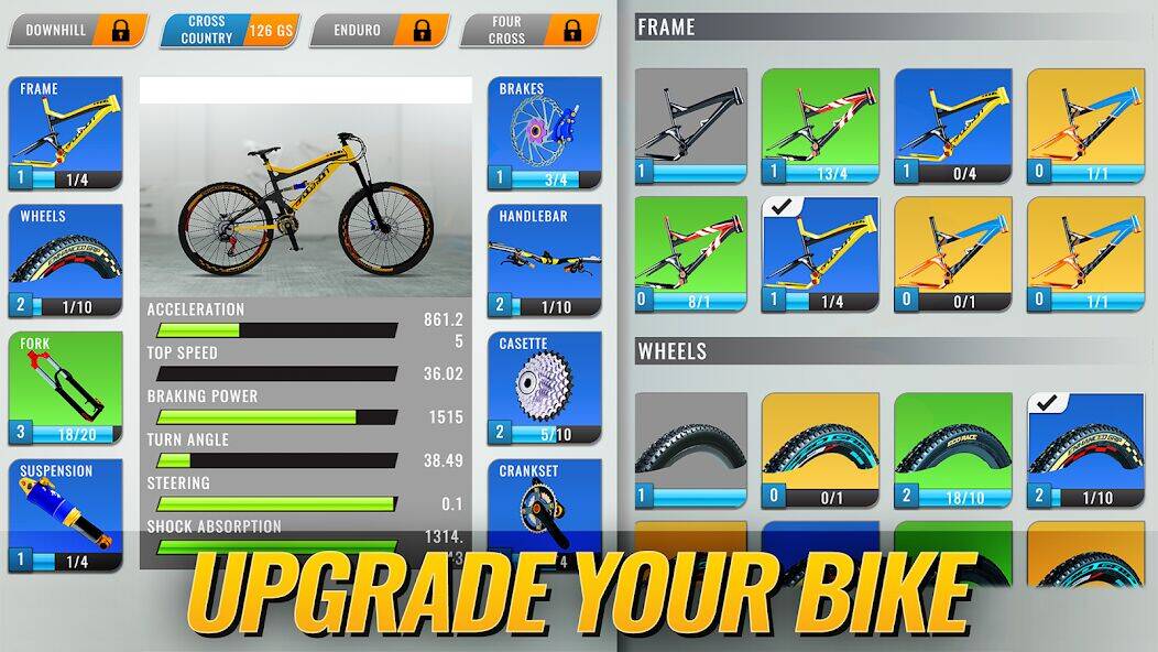 Скачать взломанную Bike Clash: PvP Cycle Game [Бесплатные покупки] MOD apk на Андроид