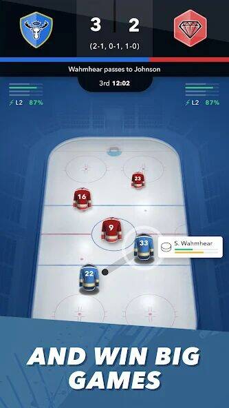 Скачать взломанную World Hockey Manager 2023 [Много монет] MOD apk на Андроид