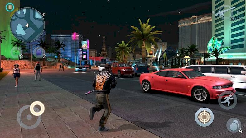Скачать взломанную Gangstar Vegas - Мафия в игре [Много монет] MOD apk на Андроид