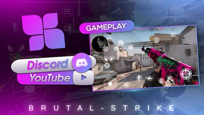 Скачать взломанную Brutal Strike [Мод меню] MOD apk на Андроид