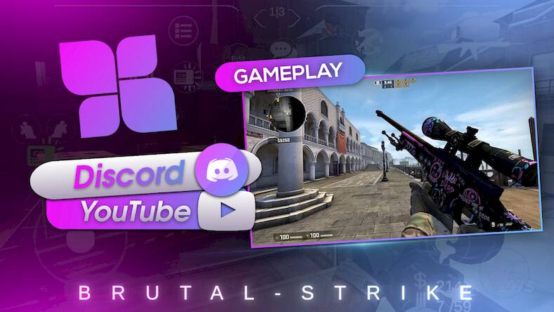 Скачать взломанную Brutal Strike [Мод меню] MOD apk на Андроид