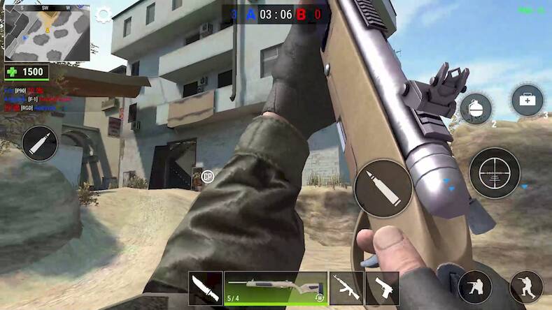 Скачать взломанную Modern Gun: Стрелялки Шутеры [Мод меню] MOD apk на Андроид