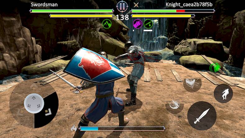 Скачать взломанную Knights Fight 2: New Blood [Бесплатные покупки] MOD apk на Андроид