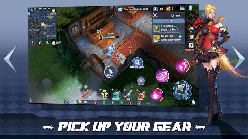 Скачать взломанную Survival Heroes [Бесплатные покупки] MOD apk на Андроид