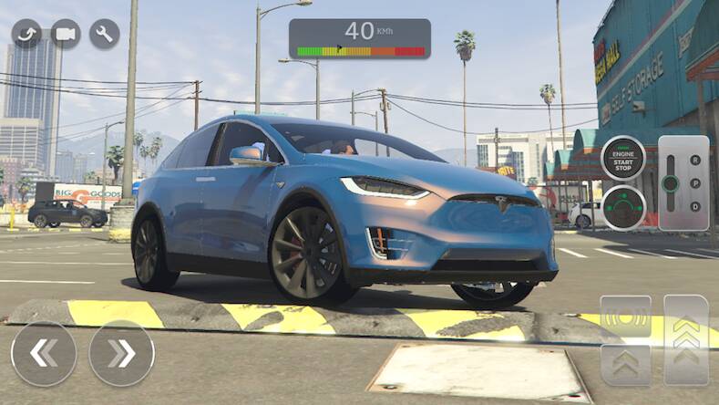 Скачать взломанную Tesla Model X Master Driver [Много денег] MOD apk на Андроид