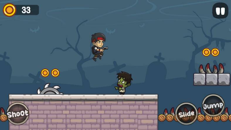 Скачать взломанную Zombie Runner Hero [Мод меню] MOD apk на Андроид